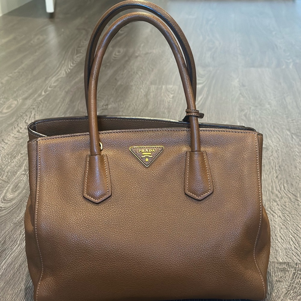 Prada bag.